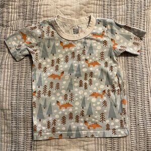 Winter Water Factory Organic Cotton Fox Shirt 2T
